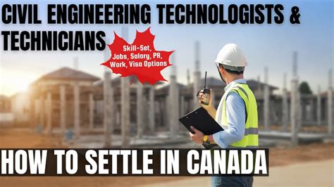 civil engineering technologist jobs canada